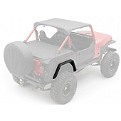 Smittybilt Fender Flare - Black Textured Steel Set Of 2 - 76877