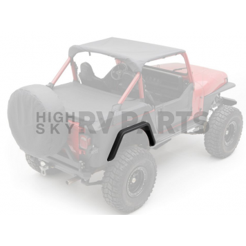 Smittybilt Fender Flare - Black Textured Steel Set Of 2 - 76877