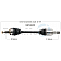 TrakMotive CV Axle Shaft - MZ8243