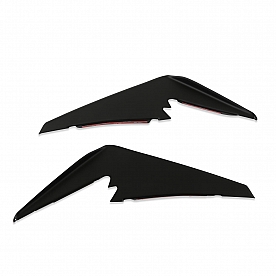 Drake Automotive Camaro Dive Planes Pair Black - CA-300002-AB