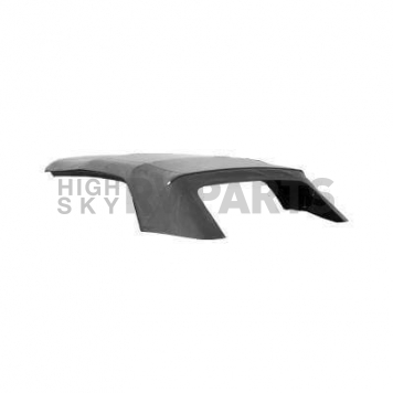 Drake Automotive Convertible Black Top with Plastic Back Window - F1ZZ-7652701-PB