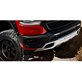 Air Design Bumper Guard - Satin Black/ Silver Polyurethane - CH07A05