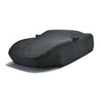 Covercraft Car Cover Convertible Charcoal Gray Lycra/ Spandex Knit With Soft Sheared Cotton Loop Inside - FF18461FC