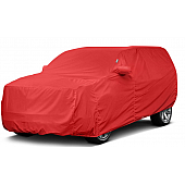 Covercraft Car Cover Mid Size SUV Red Woven Silicone Based Polymer Fabric - C18177PR