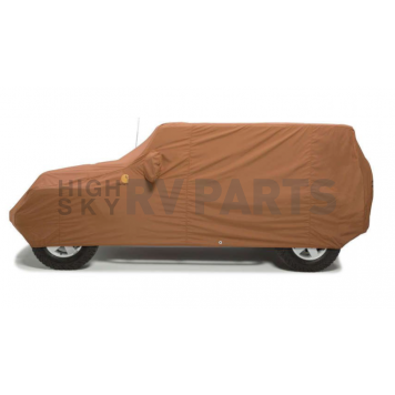 Covercraft Car Cover Mid Size SUV Taupe Woven Silicone Based Polymer - C18157PT
