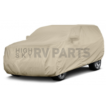 Covercraft Car Cover Ultra'tect Mid Size SUV Tan Solution Dyed WeatherMax SL Fabric - C18177UT