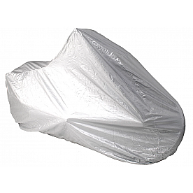 Coverking Motorcycle Cover - Silver Polyester - UMXSMALE62