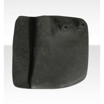Extreme Dimensions Fuel Door Cover - Primered Black Fiberglass - 101049-2