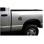 Innovative Creations Inc. Fuel Door Cover - Polished Silver Stainless Steel - GT07304M