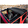 Rampage Soft Top - Diamond Black Fastback Top Sailcloth Fabric - 139435