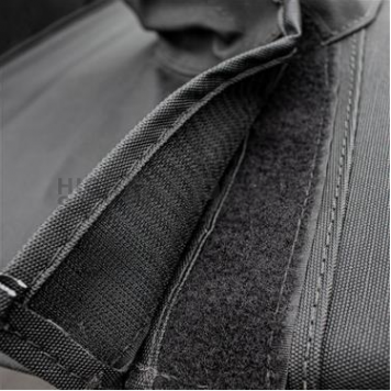 Smittybilt Duster Deck Cover - Covers Rear Cargo Area Vinyl Black - 771335
