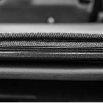Smittybilt Duster Deck Cover - Covers Rear Cargo Area Vinyl Black - 771335-4