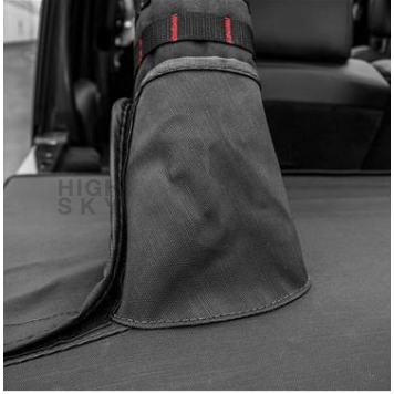 Smittybilt Duster Deck Cover - Covers Rear Cargo Area Vinyl Black - 771335-8