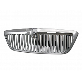 Armordillo USA Vertical Style Front Grille Chrome - 7149823