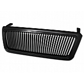 Armordillo USA Vertical Style Front Grille Matte Black - 7165724