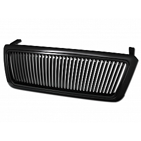 Armordillo USA Vertical Style Front Grille Matte Black - 7165724