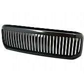 Armordillo USA Vertical Style Front Grille Matte Black - 7165755