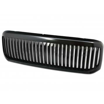 Armordillo USA Vertical Style Front Grille Matte Black - 7165755