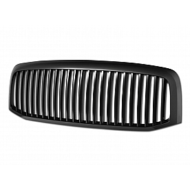 Armordillo USA Vertical Style Front Grille Matte Black - 7165779
