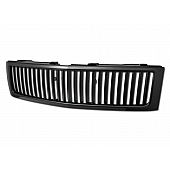 Armordillo USA Vertical Style Front Grille Matte Black - 7165878