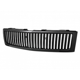Armordillo USA Vertical Style Front Grille Matte Black - 7165878