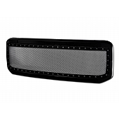 Armordillo USA Studded Mesh Style Grill Gloss Black - 7165274