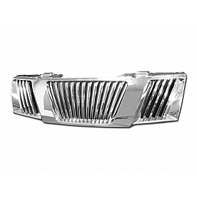 Armordillo USA Vertical Front Grille Chrome - 7149908