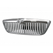 Armordillo USA Vertical Style Front Grille Chrome - 7149786