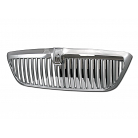 Armordillo USA Vertical Style Front Grille Chrome - 7149786