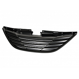 Armordillo USA Horizontal Style Front Grille Matte Black - 7165410