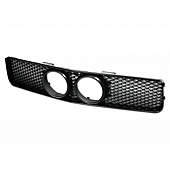 Armordillo Mesh Style Front Grille Matte Black - 7165533