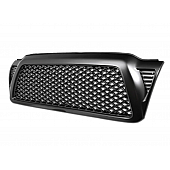 Armordillo Mesh Style Front Grille Matte Black - 7165564