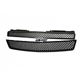 Armordillo Mesh Style Front Grille Matte Black - 7166004