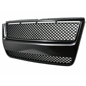 Armordillo Mesh Style Front Grille Matte Black - 7165670