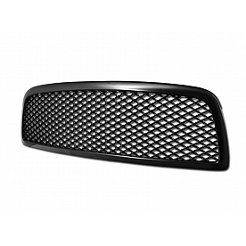Armordillo Mesh Style Front Grille Matte Black - 7165700