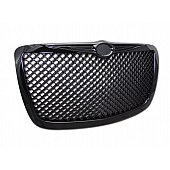 Armordillo Mesh Style Front Grille Matte Black - 7165052
