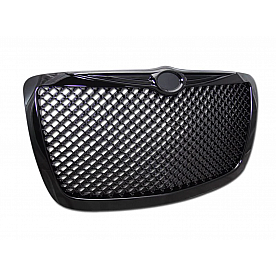 Armordillo Mesh Style Front Grille Matte Black - 7165052