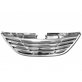 Armordillo USA Horizontal Style Front Grille Chrome - 7149250