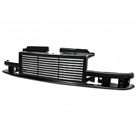 Armordillo USA Horizontal Style Front Grille Matte Black - 7165601