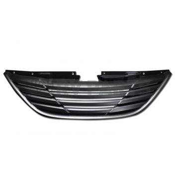 Armordillo USA Horizontal Style Front Grille Black - 7149243