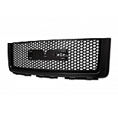 Armordillo USA Denali Style Front Grille With Logo Base Matte Black - 7165489