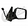 Crown Automotive Electric Side Mirror Right - 5155462AG