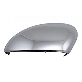 Coast To Coast Exterior Mirror Cover Driver And Passenger Side Silver ABS Plastic Set Of 2 - MC67547R