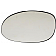 Help! By Dorman Exterior Mirror Glass Oval Power Single - 56268