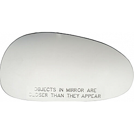 Help! By Dorman Exterior Mirror Glass Rectangular Not Adjustable Single - 57036