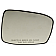 Help! By Dorman Exterior Mirror Glass Rectangular Power Single - 56368