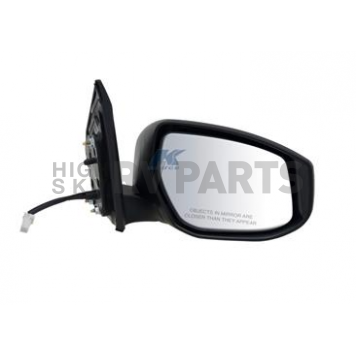K-Source Exterior Mirror Electric OEM Black Single - 68623N
