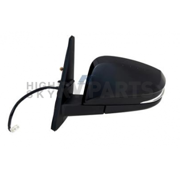 K-Source Exterior Mirror Electric OEM Black Single - 70168T-1