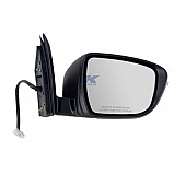 K-Source Exterior Mirror Electric Rectangular Black Single - 68083N