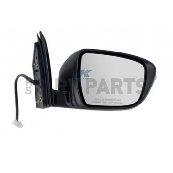 K-Source Exterior Mirror Electric Rectangular Black Single - 68083N